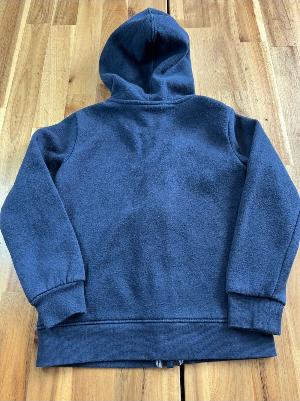 Nike Toddler Boys Navy Blue Full Zip Hooded Fleece Sweatshirt Jacket Size 4T - Picture 5 of 5